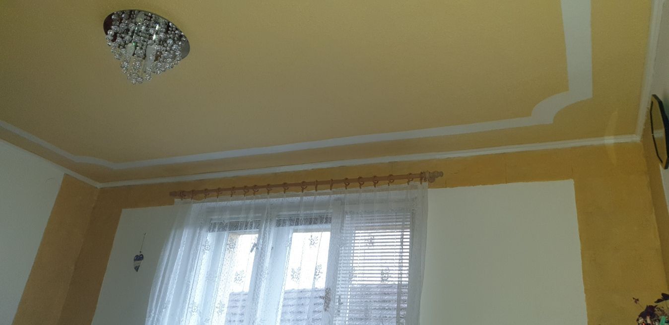 Obývací pokoj po vymalování